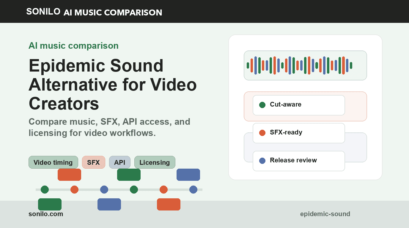 Free Epidemic Sound Alternative for Video Creators comparison cover